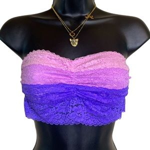 Victoria’s Secret PINK Lace Bandeau | M